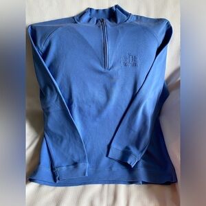 Disneyland blue Quarter Zip mid weight shirt